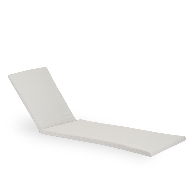 Image of Seat- and back cushion | Josephine Exterior Sunbed presented with white fabric