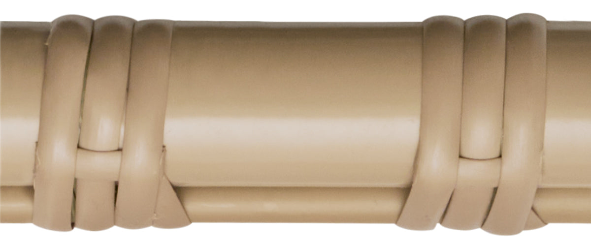 Sand (light beige) aluminum frame with matching ArtFibre weave — custom color for Sika-Design Exterior furniture