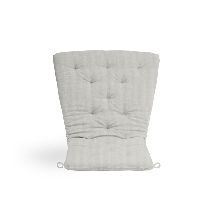 Image of Seat- and back cushion | Teddy Exterior Lounge Chair presented with white fabric