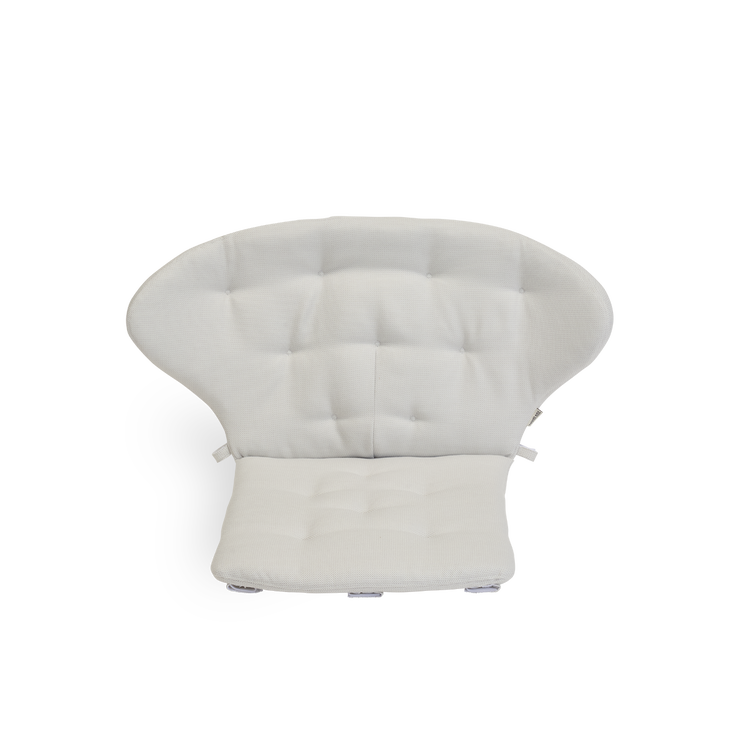 Image of Seat- and back cushion | Fox Lounge Chair presented with beige fabric