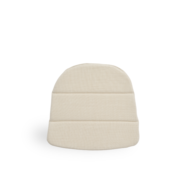 Image of Seat cushion | Robert Dining Chair presented with beige fabric