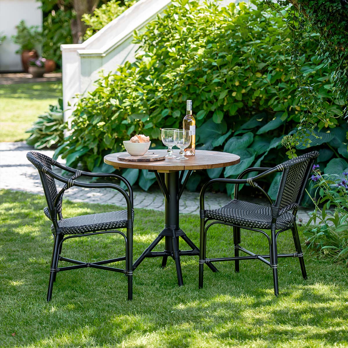 Nicole Cáfe Table | Teak Ø80 cm