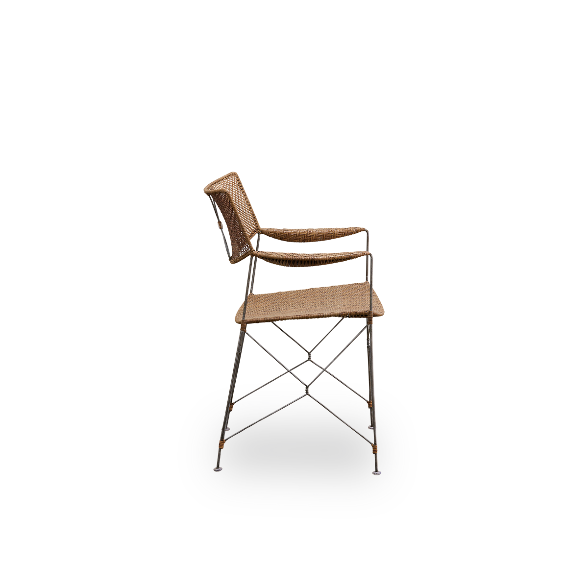 Rattan wicker chair | Yuzuru Yamakawa | Rap dining chair
