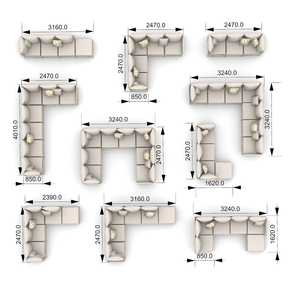 Maggie Sofa | Corner Module