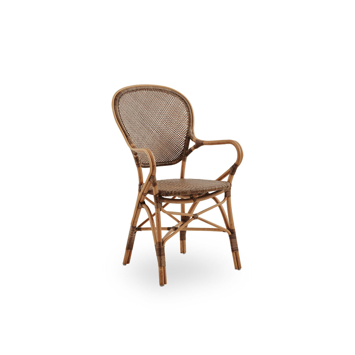 Rattan wicker chair | Rossini Dining Armchair - Sika-Design.com