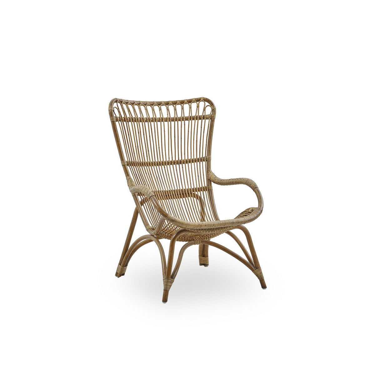 Sika Design Monet Chair - Rattan High-Back Lounge Chair