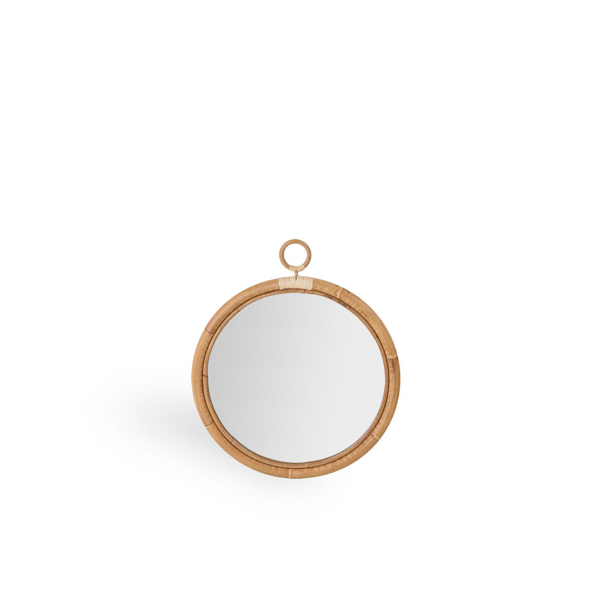 Rattan Round Mirror - Small