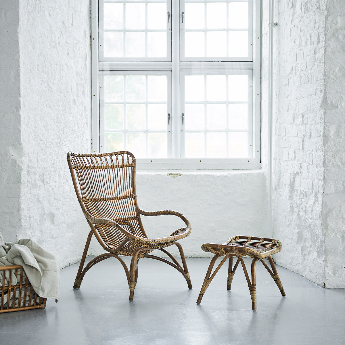 Rattan wicker chair | Monet Lounge Chair - Sika-Design.com