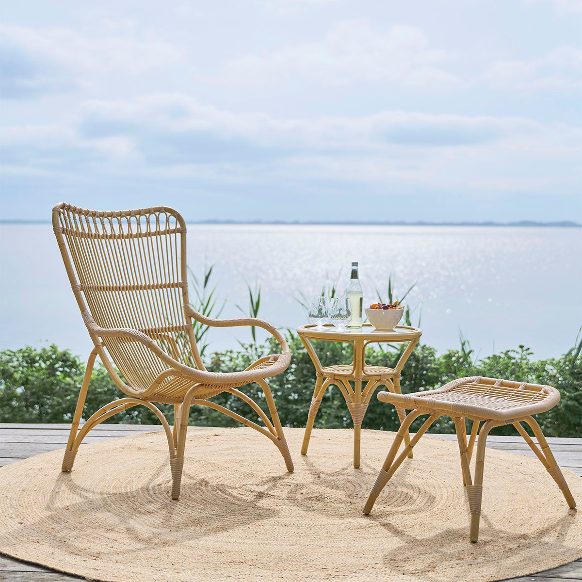Outdoor Lounge Chair | Monet Exterior Lounge Chair - Sika-Design.com