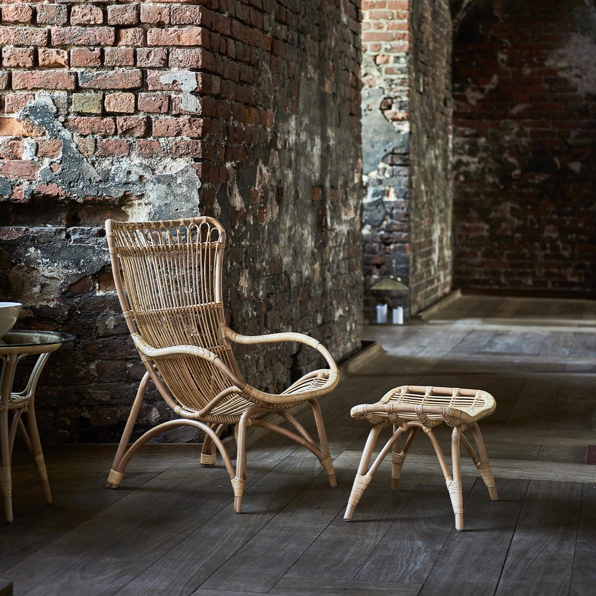 Rattan wicker chair | Monet Lounge Chair - Sika-Design.com