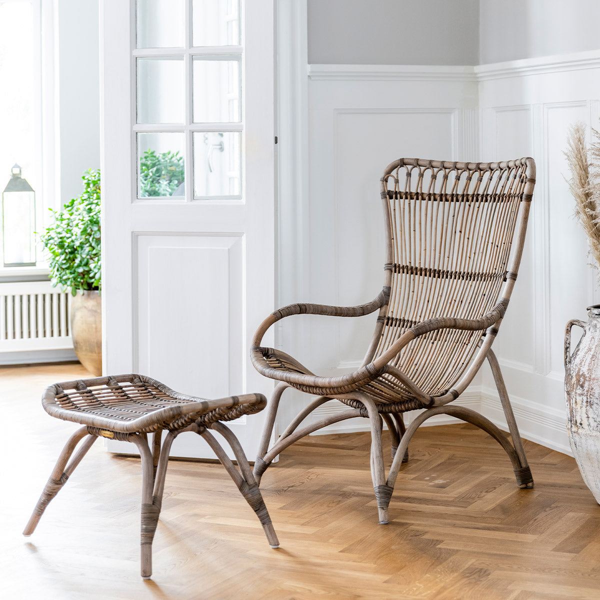 Rattan wicker chair | Monet Lounge Chair - Sika-Design.com